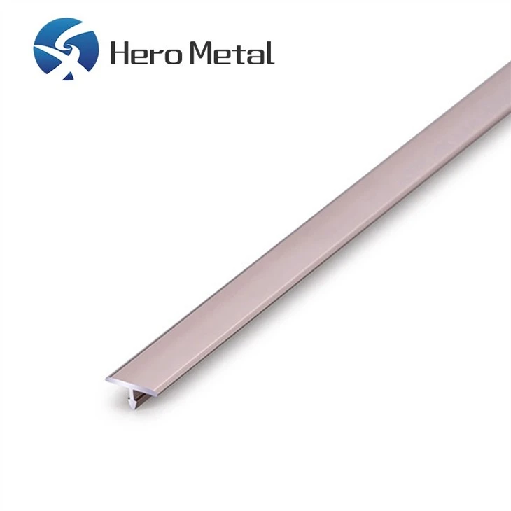 Matte T-shaped Divider Trim