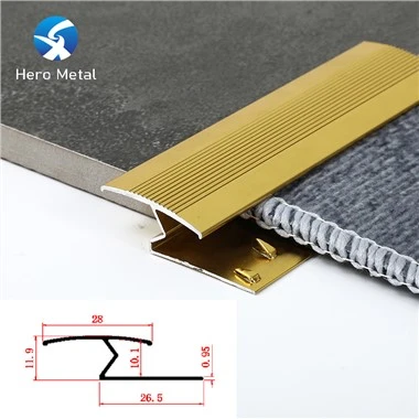 Aluminijske trake za pokrivanje tepiha