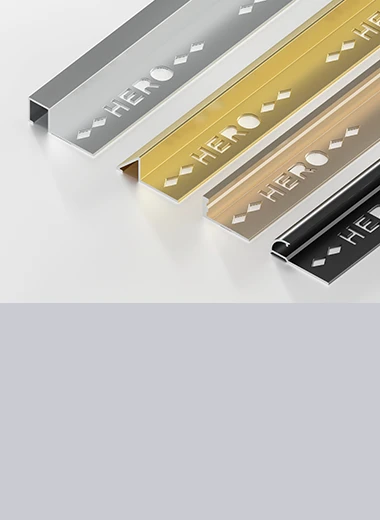 Hero metal - Aluminum Tile Trim catalogue Hero metal - Aluminum Tile Trim catalogue