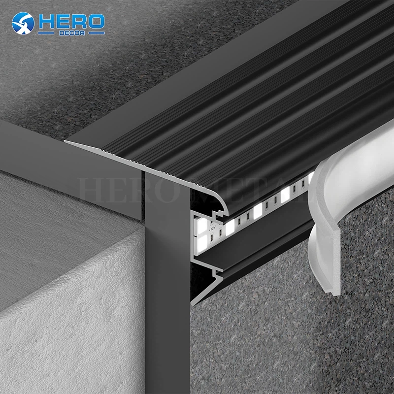 HERO METAL - stiair nosing category HM-LED-A01 HERO METAL - stiair nosing category HM-LED-A01